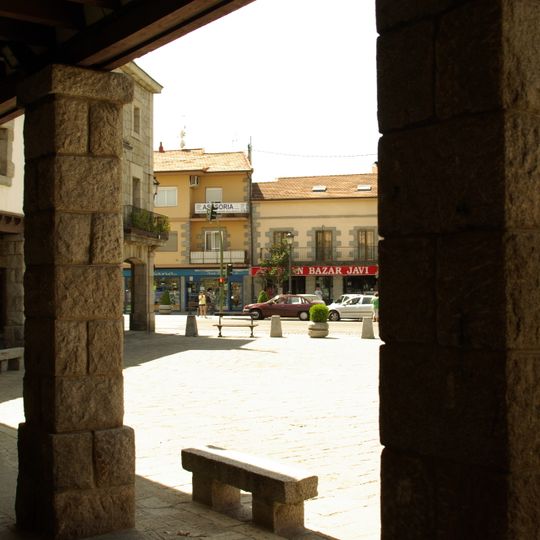 Plaza mayor de Guadarrama
