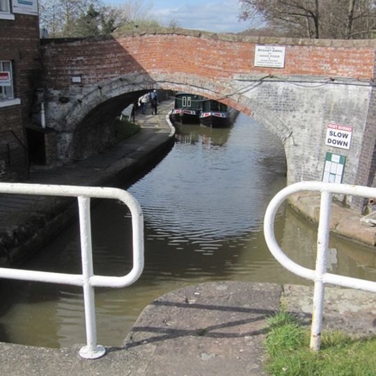 Shropshire Union Canal Bunbury Bridge