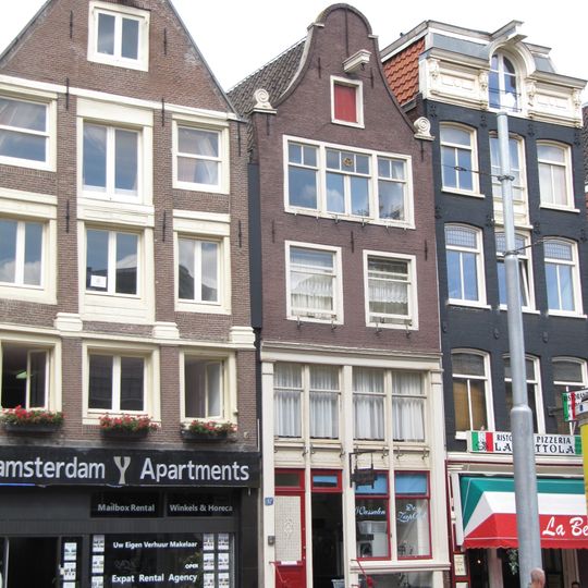 Pand met pilastergevel onder punttop