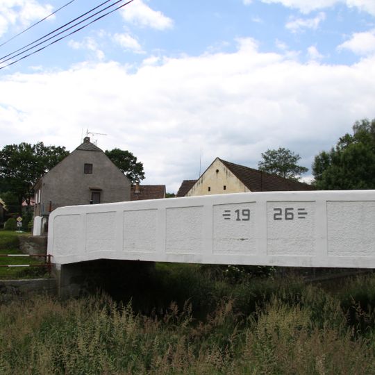 Most přes Novosedelský potok ve Štěchovicích