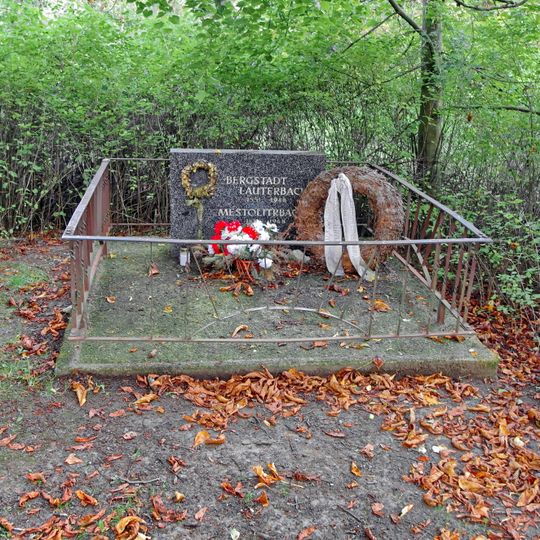 Pomník zaniklého královského města Litrbachy v Čisté