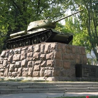 Grinkevich monument in Donetsk