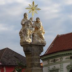 Sousoší Svaté Rodiny na náměstí Arnošta z Pardubic v Českém Brodě