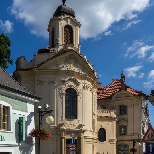 Church of the Sacred Heart in Kutná Hora