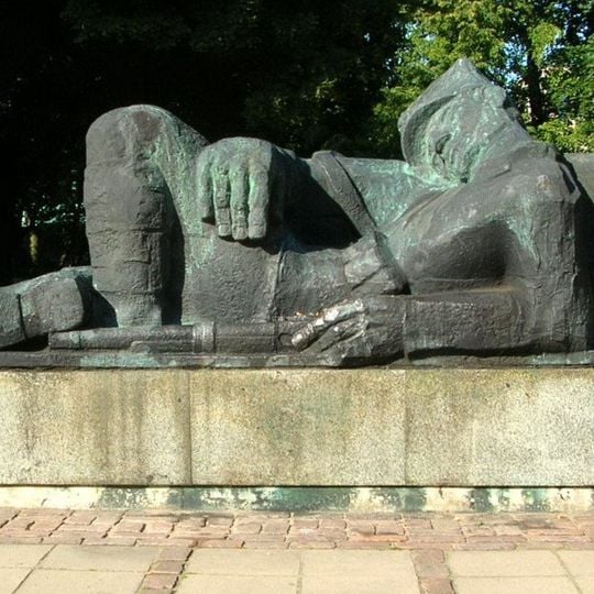 Powstaniec Wlkp monument in Bydgoszcz