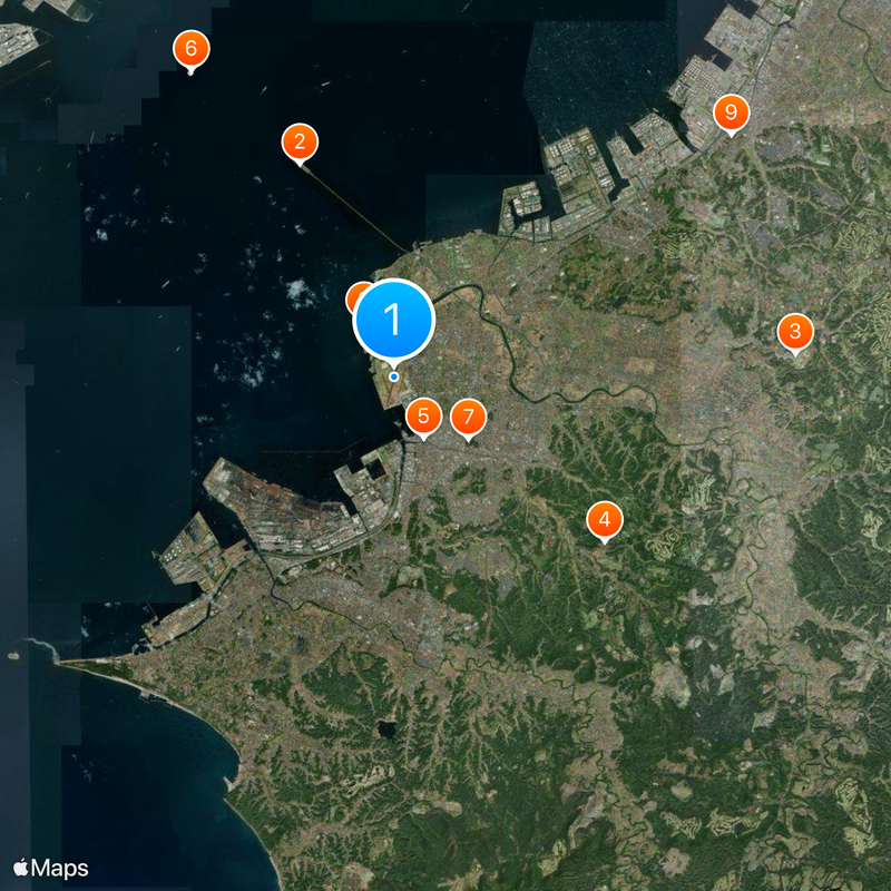 Kisarazu Air Field Map