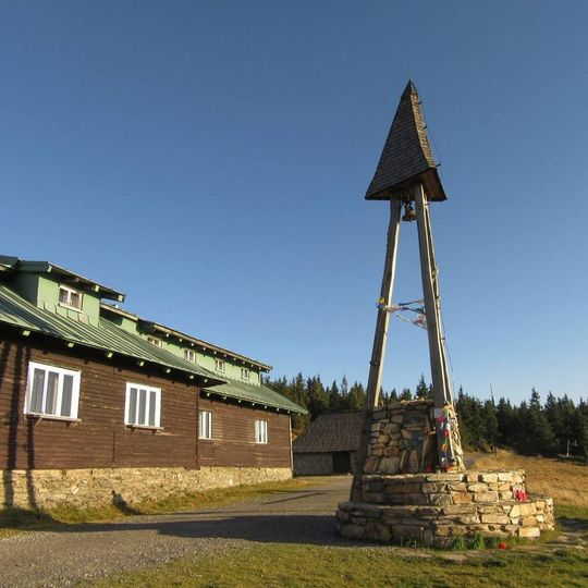 Zvonička v Koutech nad Desnou u Švýcárny