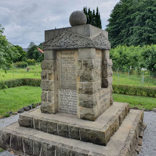 Kriegerdenkmal für die Gefallenen des 1. Weltkrieges Alte Hauptstraße -