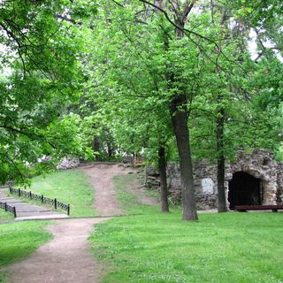 Grotto in the Bauman Garden