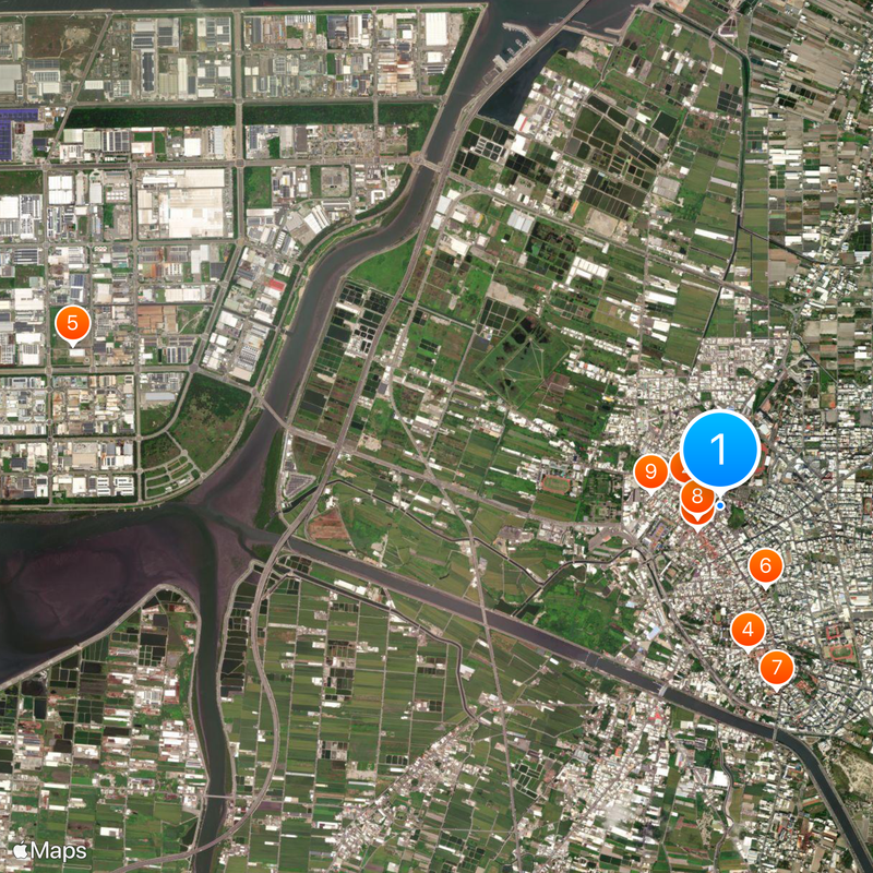 Lukang Township Mapa