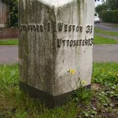 Milepost, Kingston Hill