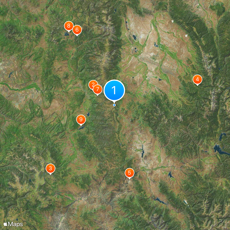 Great Western Loop Map