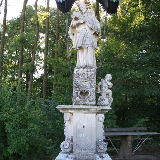 Figurenbildstock hl. Johannes Nepomuk