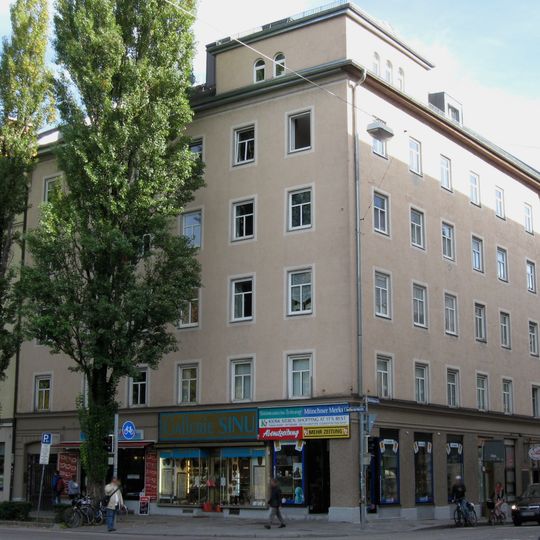 Teil eines Mietshauses