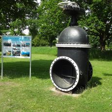 Schieber am Senftenberger See