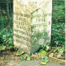 Milepost, N of Rode Heath