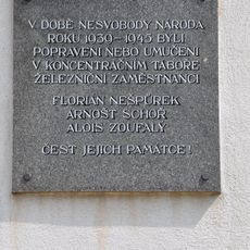 Pamětní deska obětem druhé světové války
