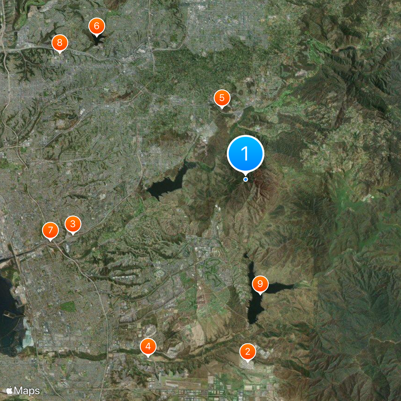KUSI-TV Map
