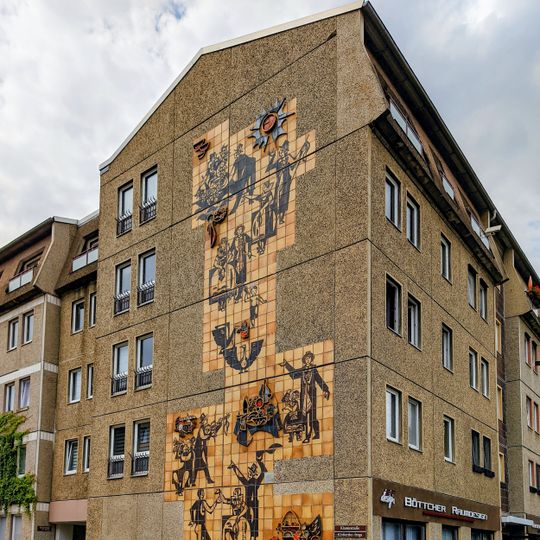 Mosaico, obra de arte