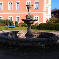 Fountain at Rudník chateau
