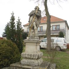 Statue of Saint Roch in Dalešice