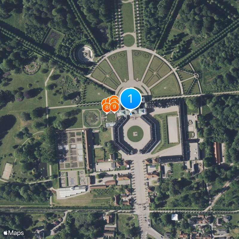 Fredensborg Palace Mapa