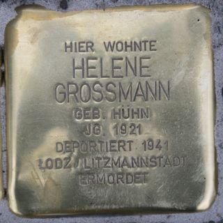 Stolperstein für Helene Grossmann