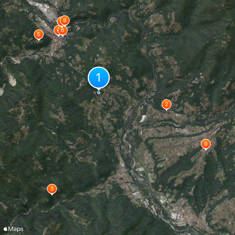 Garfagnana Map