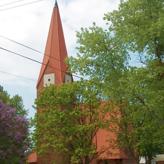 Zespół kościoła ewangelickiego, ob. rzym.-kat. Najśw. Serca Pana Jezusa