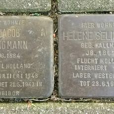 Stolperstein en memoria de Helene Seligmann