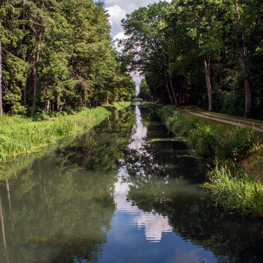 Abschnitt des Ludwig-Donau-Main-Kanals