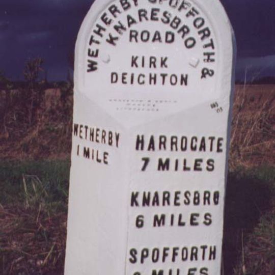 Milepost Approximately 220 Metres North Of Wetherby Lodge