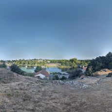 Point de vue depuis les coteaux du Chêne sur les bords de la Sèvre et la ville de Vertou.