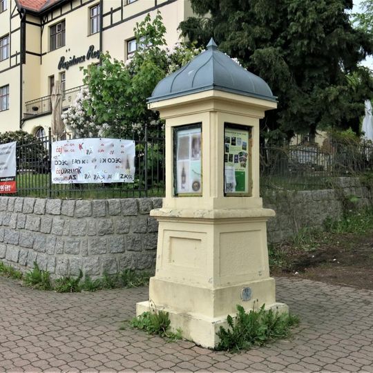 Meteorological column at Lidové sady, Liberec