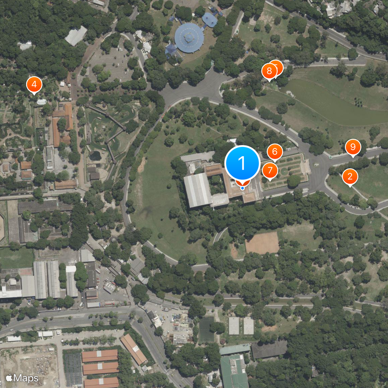 Muzeum Narodowe Brazylii Mapa