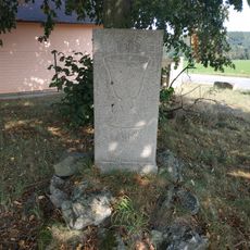 Pomník Jana Husa na jižním konci Plané