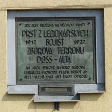 Pamětní deska legionářů