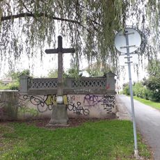 Kříž v Soběslavi u Havlíčkova Nábřeží
