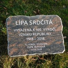 Lípa republiky v Domašíně