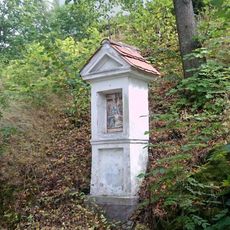 Boží muka na křížové cestě u Mladé Vožice - 12. zastavení