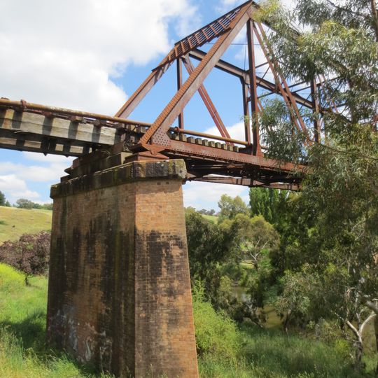 Yass River railway bridge
