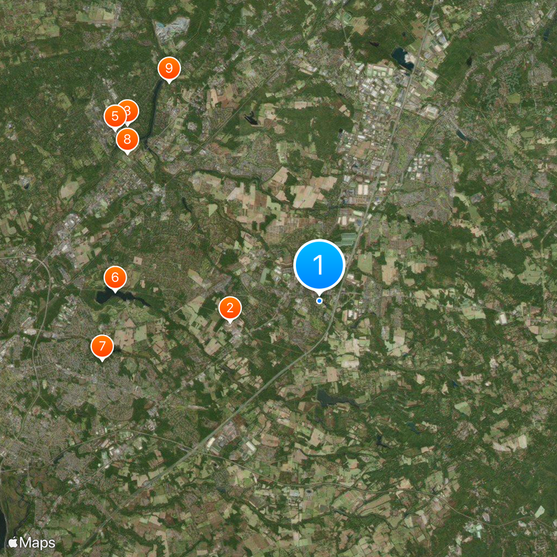 Peddie School Map