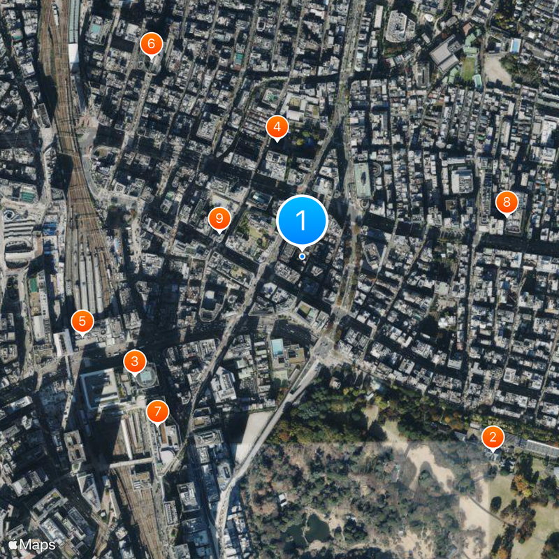 Shinjuku Suehirotei Mapa