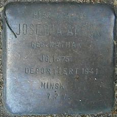 Stolperstein dedicated to Josepha Ambor