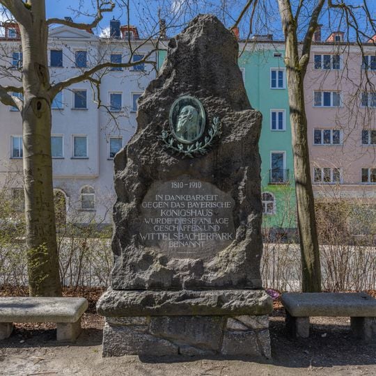 Gedenkstein zum Jubiläum der Angliederung an Bayern