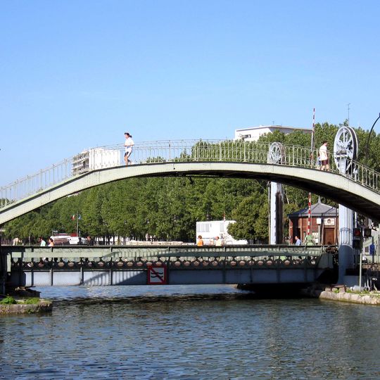 Passerelle de la rue de Crimée