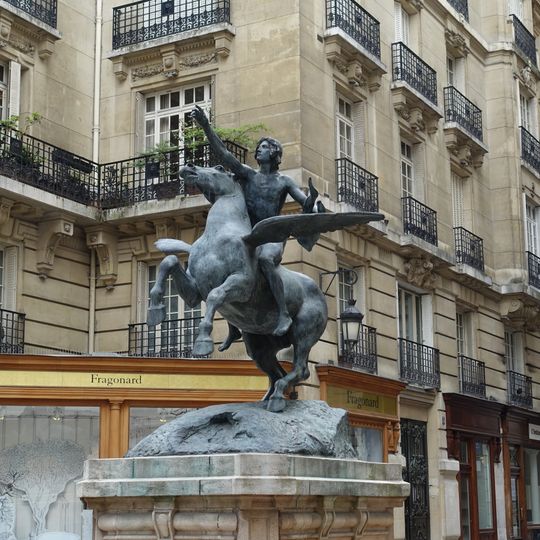 Le Poète chevauchant Pégase