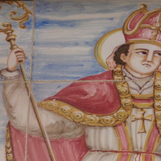 Ceramic panel of Saint Blaise