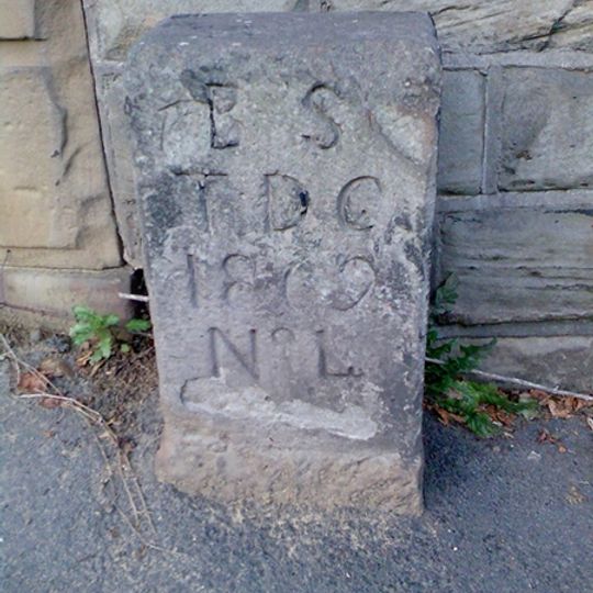 Boundary Stone Number 4 On The North Corner Of Blenheim Drive And Batley Field Road