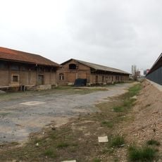 Muelles cubiertos en playa de vías de la Estación de Valencia